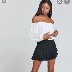 SMYM FERRIS FLUTTER SKORT NWOT